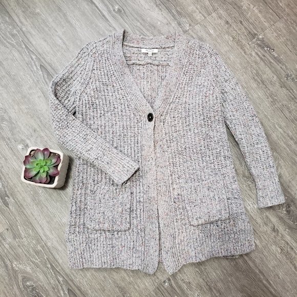 Madewell Speckled Wool Blend Cardigan * Size XS - Picture 1 of 9